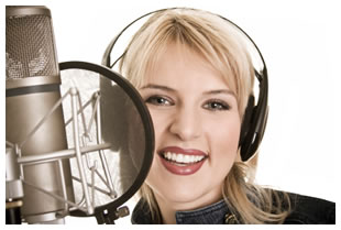 woman-blond-microphone-cans